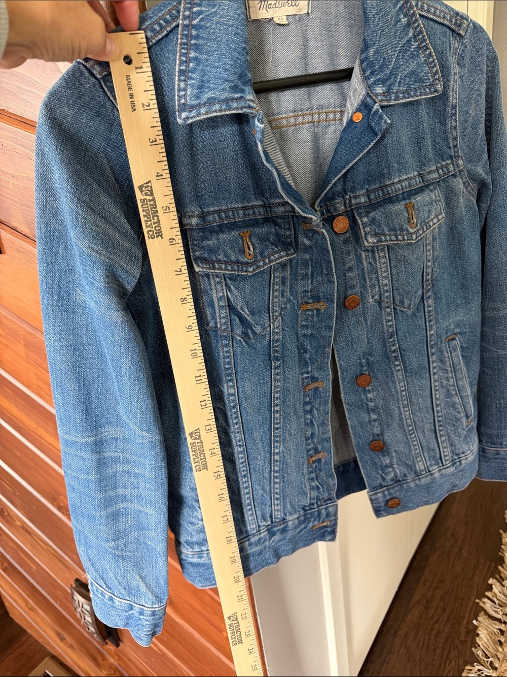 Madewell XS Jean jacket - Picture 6 of 8